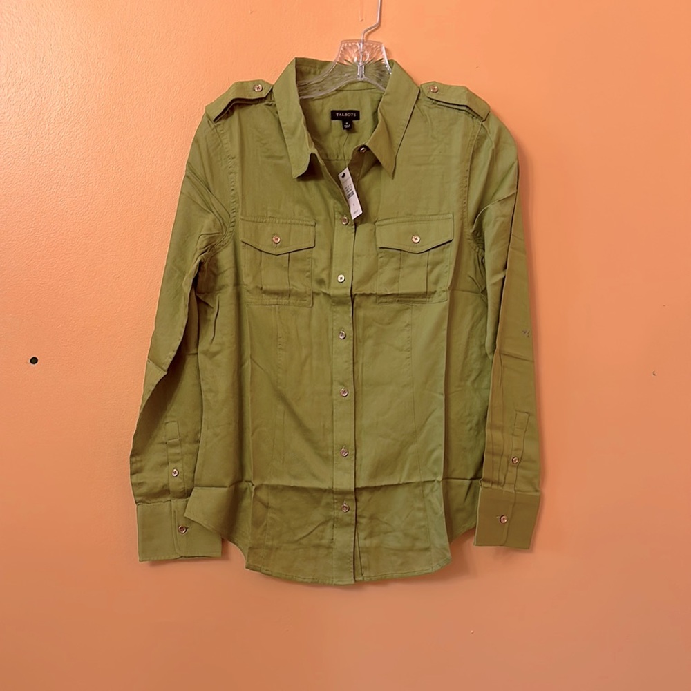 Talbots, size 8, color green. New brand